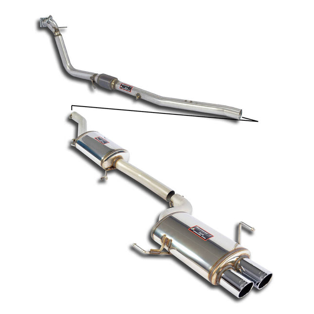 Supersprint 764010 Exhaust System for Audi 80 B4 S2