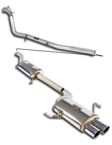 Supersprint 764020 Exhaust for Audi S2 80 B4