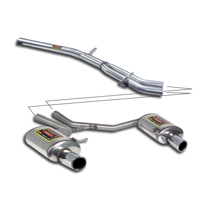 Supersprint 764920 Cat-Back Exhaust for Audi A4 B7