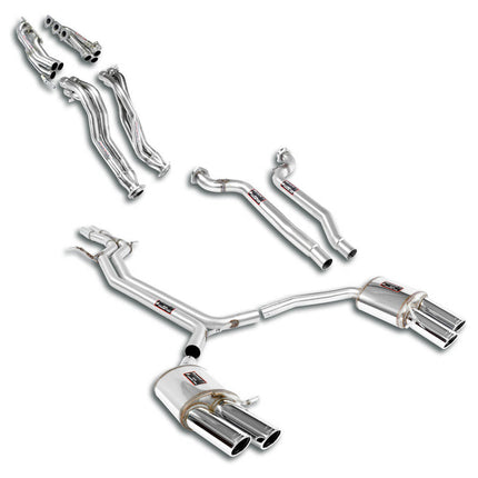Supersprint 767760 cat-back exhaust for Audi S4 B8
