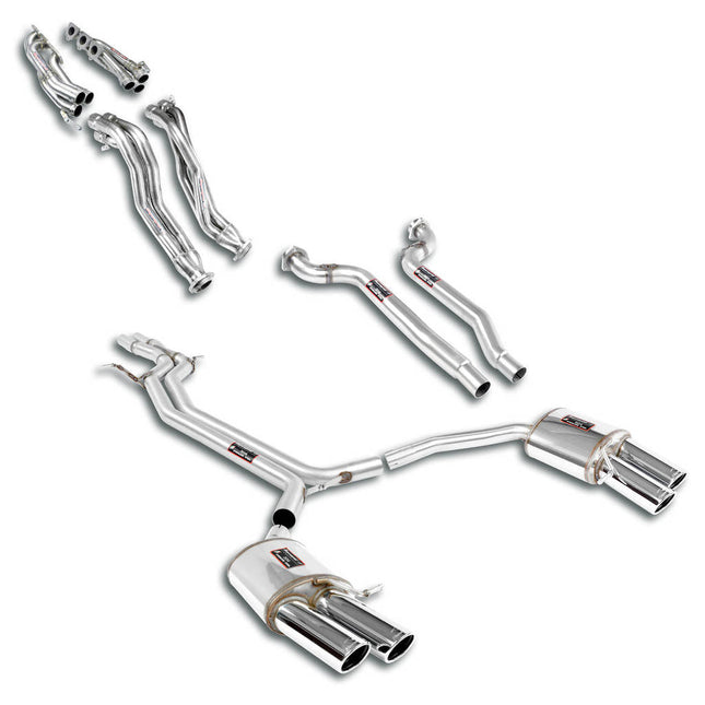 Supersprint 767760 cat-back exhaust for Audi S4 B8