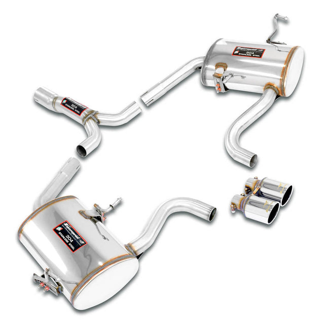 Supersprint 830640 Cat-Back Exhaust for Mini R52 Cabrio Cooper S