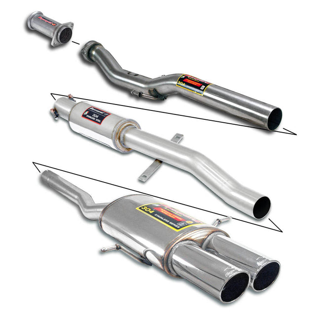 Supersprint 831610 Cat-Back Exhaust for Mini R56 Cooper S