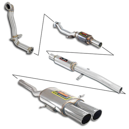 Supersprint 831720 Cat-Back Exhaust for Mini (R56) Cooper S / SD