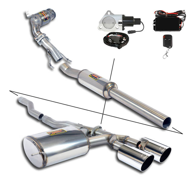 Supersprint Performance Exhaust System for Mini F55 Cooper S and SD (832210)