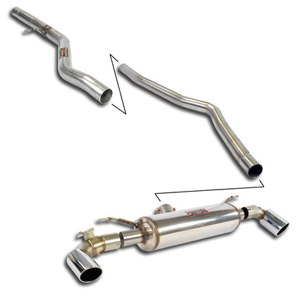 Supersprint 987350 Exhaust System for BMW 1 Series (F20/F21)