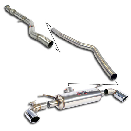 Supersprint 988640 Exhaust System for BMW 1 Series (F20 / F21)