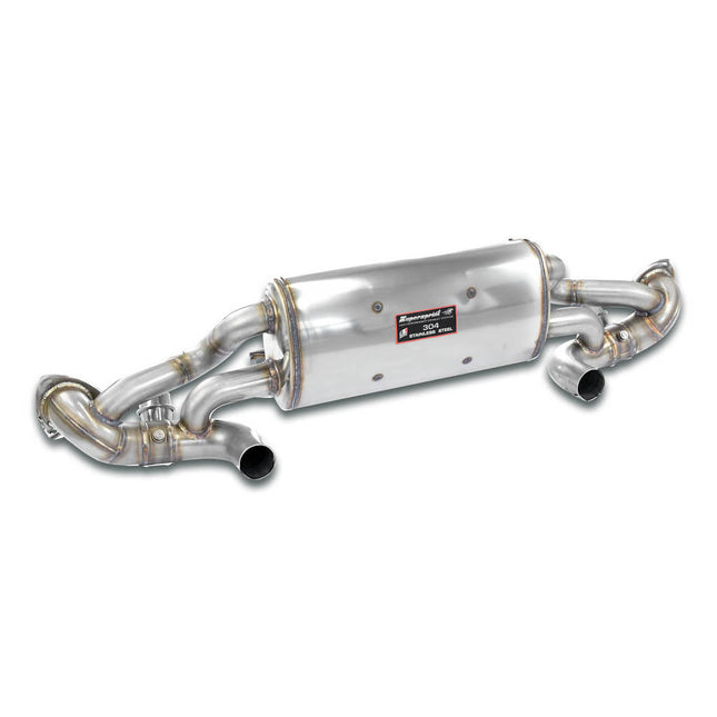 Supersprint 862054 Rear Exhaust with Valves for Porsche 718 Spyder RS 4.0 & 718 Cayman GT4 RS (982)