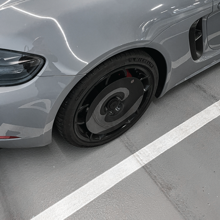 Gold Leaf Aero Discs EVO 718 Cayman GT4 detail