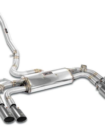 Supersprint valved rear exhaust for Mini Countryman JCW