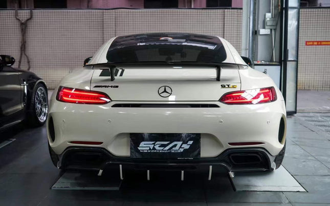 Zefer Performance V3 Carbon Fiber Rear Diffuser for Mercedes-AMG GT / GT S / GT C, image 2