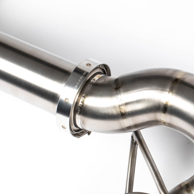 JCR Titanium Superlight Race Pipe for Porsche 911 GT3 RS 991 997
