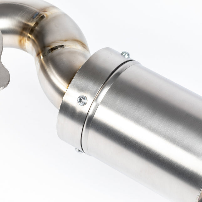 JCR Titanium Race Pipe Silenced for Porsche 992 GT3 RS S/T