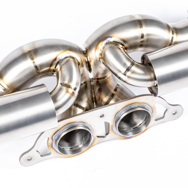JCR Titanium Race Pipe Valved Wild Edition for Porsche 992 GT3 RS S/T