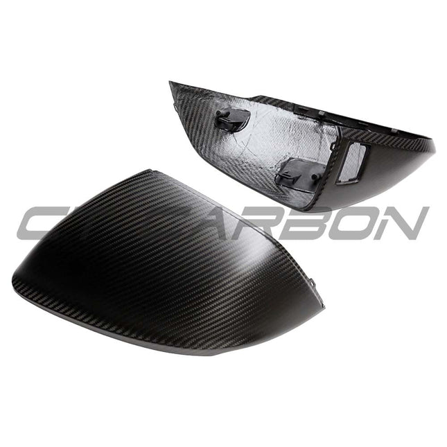 Carbon fibre mirror weave finish close up