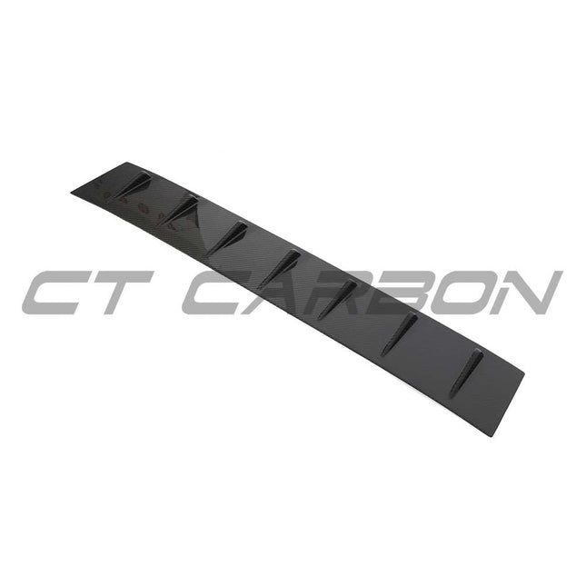 Porsche Taycan Saloon Carbon Fibre Vortex Spoiler 2019-2021 (CT5484)