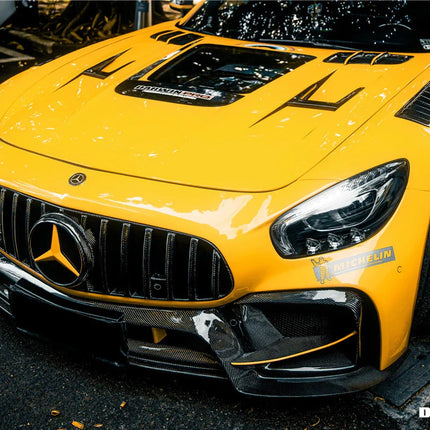 DarwinPro BK Style Partial Carbon Fiber Front Fenders for Mercedes-AMG GT / GT S / GT C / GT R 2015-2021, image 9