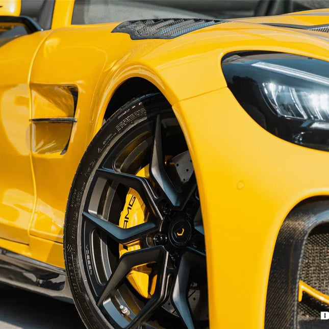 DarwinPro BK Style Partial Carbon Fiber Front Fenders for Mercedes-AMG GT / GT S / GT C / GT R 2015-2021, image 11