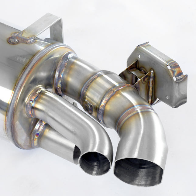 Supersprint Rear Exhaust with Valves for Porsche 911 992 Carrera Targa 4 / Targa 4S / GTS GPF 2020+ (860704)
