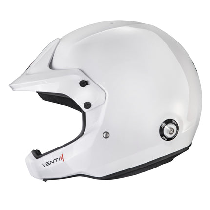 Stilo Venti4 WRC Composite Open Face Racing Helmet White (FIA 8859-2024, Snell SA2025) (AA0224BG2X-0101)
