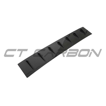 Porsche Taycan Saloon Carbon Fibre Vortex Spoiler 2019-2021 (CT5484)
