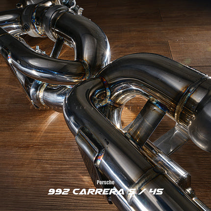FI (Frequency Intelligent) Valvetronic Cat-Back Exhaust for Porsche 911 Carrera /S/4/4S 992