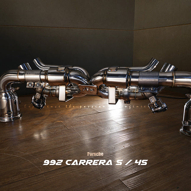 FI (Frequency Intelligent) Valvetronic Cat-Back Exhaust for Porsche 911 Carrera /S/4/4S 992