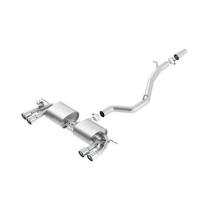 Borla 140643 S-Type Cat-Back Exhaust for VW Golf R MkVII 2.0 Turbo (2015-2017)