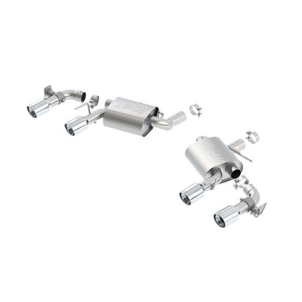 Borla 11924 S-Type Rear Section for Chevrolet Camaro SS 6.2L with NPP (2016+)