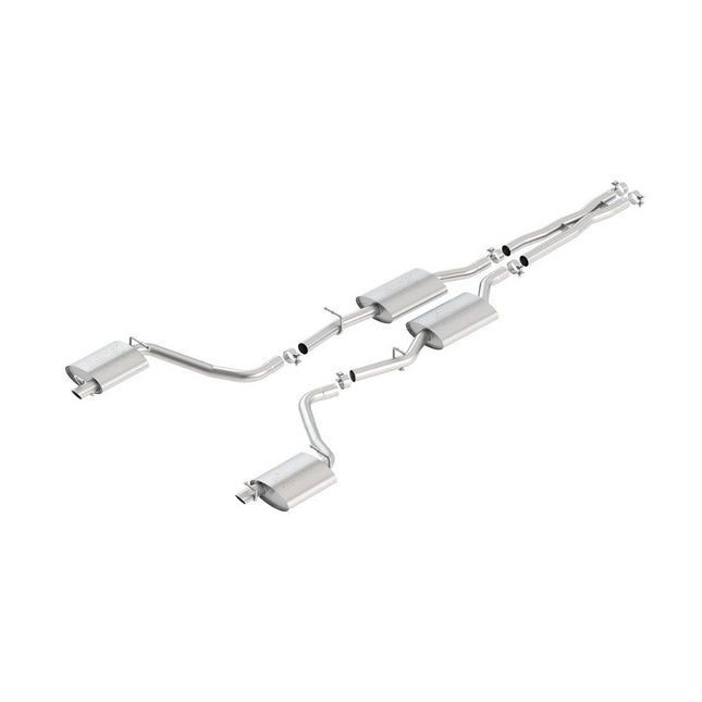 Borla 140650 ATAK Cat-Back Exhaust for Dodge Challenger SXT GT 3.6L V6 (2015-2023)