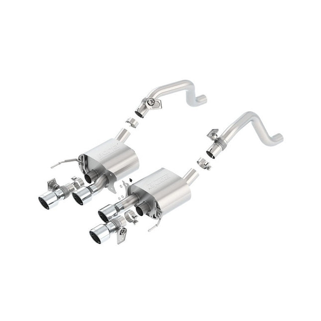 Borla 11855 S-Type Axle-Back Exhaust for Chevrolet Corvette C7 6.2L V8