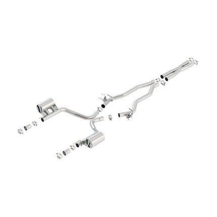 Borla 140678 ATAK Cat-Back Exhaust for Dodge Challenger SRT 392 / Scat Pack 6.4L V8 (2015-2023)