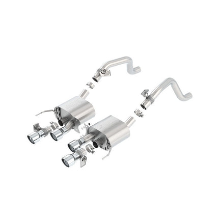 Borla 11875 ATAK Axle-Back Exhaust for Chevrolet Corvette C7 6.2L V8