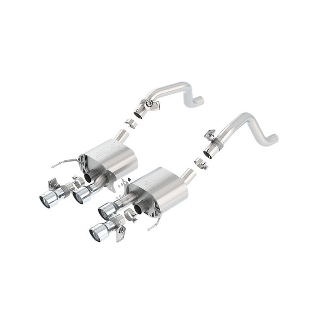 Borla 11875 ATAK Axle-Back Exhaust for Chevrolet Corvette C7 6.2L V8