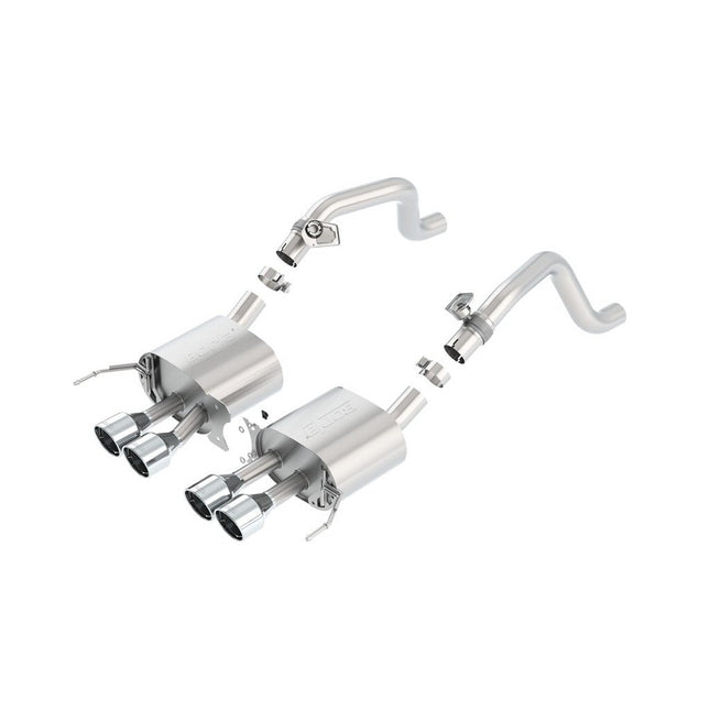 Borla 11862 Rear Section Exhaust for Chevrolet Corvette C7 6.2