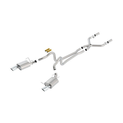Borla 140515 cat-back exhaust for Ford Mustang GT Boss 302