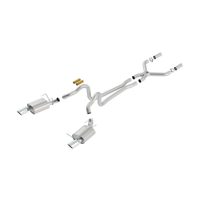 Borla 140515 S-Type Cat-Back Exhaust for Ford Mustang GT / Boss 302 5.0 V8 (2013-2014)