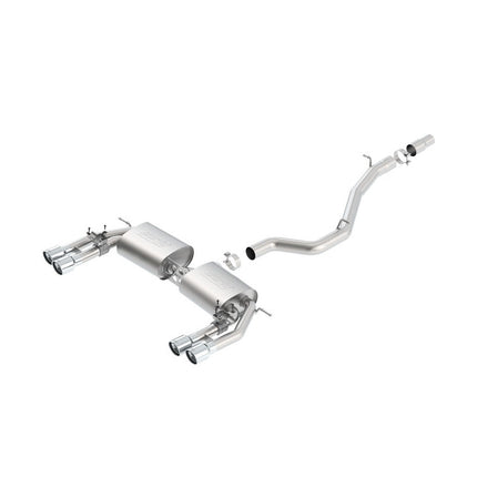 Borla 140631 S-Type Cat-Back Exhaust for Audi S3 8V 2.0L Turbo AWD (2015-2020)