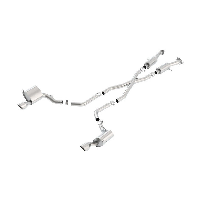 Borla 140632 S-Type Cat-Back Exhaust for Jeep Grand Cherokee SRT (2015-2021)