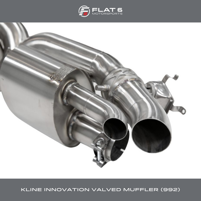 Kline Innovation Valvetronic Cat-Back Exhaust for Porsche 911 Carrera /S/4/4S/GTS 992 (992.1 & 992.2) 2019-2024