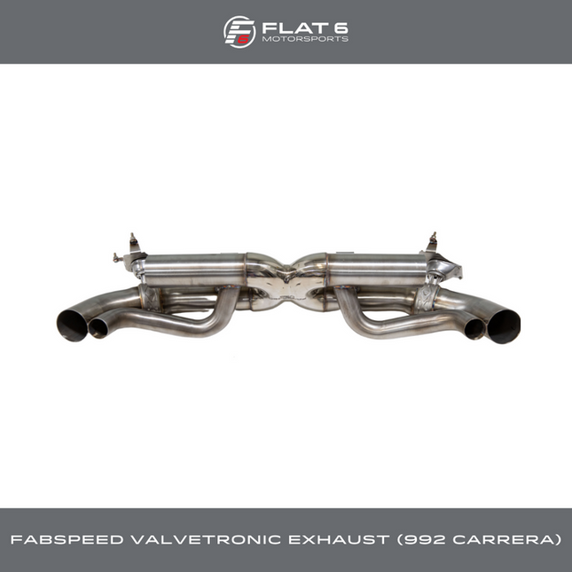 Fabspeed Cat-Back Valvetronic MaxFlo Exhaust for Porsche 911 Carrera 992.1 and 992.2 2019-2029