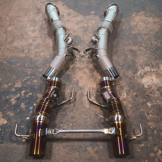Valvetronic Designs F1 Exhaust System for Ferrari SF90