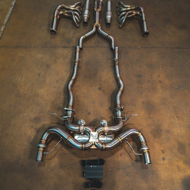Valvetronic Designs Valved Sport Exhaust System for Aston Martin DBS V12 - Main View