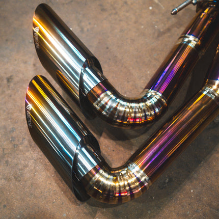 Valvetronic Designs Lamborghini Urus exhaust tips close up