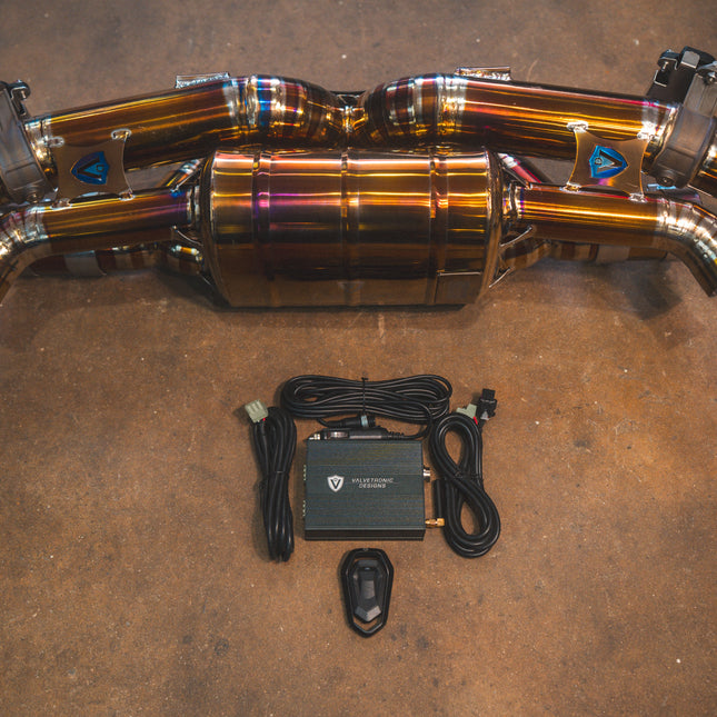 Valvetronic Designs Valved Sport Exhaust System for Porsche 911 Carrera /S/4S/GTS 992 (Grade 5 Titanium)