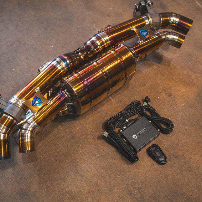 Valvetronic Designs Valved Sport Exhaust System for Porsche 911 Carrera /S/4S/GTS 992 (Grade 5 Titanium)