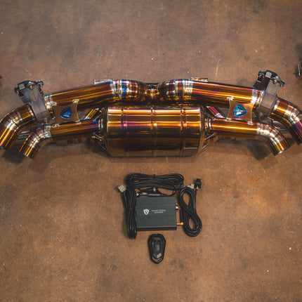 Valvetronic Designs Valved Sport Exhaust System for Porsche 911 Carrera /S/4S/GTS 992 (Grade 5 Titanium)