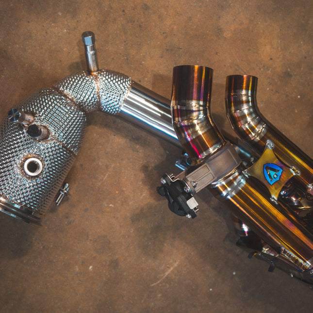 Valvetronic Designs Valved Sport Exhaust System for Porsche 911 Carrera /S/4S/GTS 992 (Grade 5 Titanium)