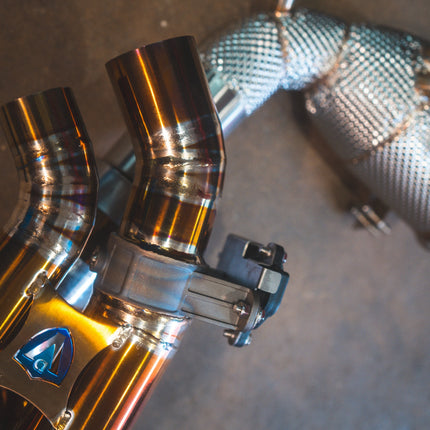 Valvetronic Designs Valved Sport Exhaust System for Porsche 911 Carrera /S/4S/GTS 992 (Grade 5 Titanium)