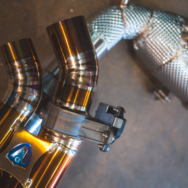 Valvetronic Designs Valved Sport Exhaust System for Porsche 911 Carrera /S/4S/GTS 992 (Grade 5 Titanium)